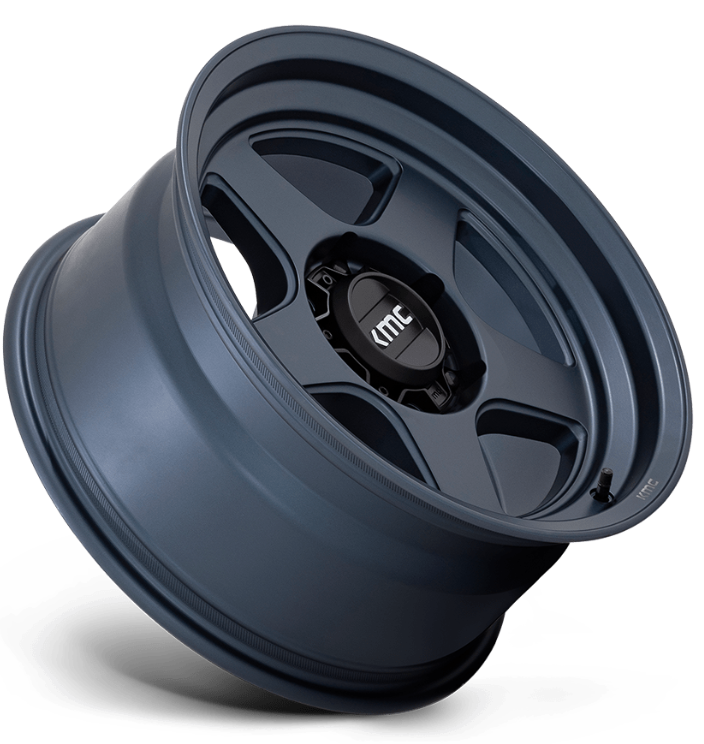 17x9.0 KMC Lobo KM728 Metallic Blue