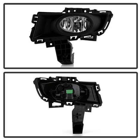 OEM Style Fog Lamps w/ Switch 2007-2008 Mazda 3 (4 door)