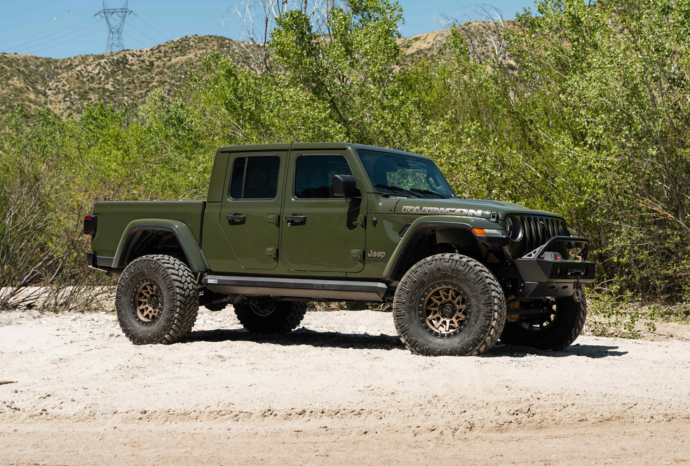 17x9.0 Lock Off-Road Lunatic Matte Bronze w/ Matte Black Ring