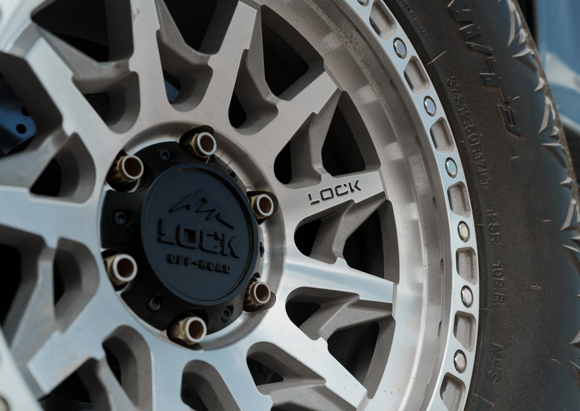 17x9.0 Lock Off-Road Lunatic Matte Bronze w/ Matte Black Ring