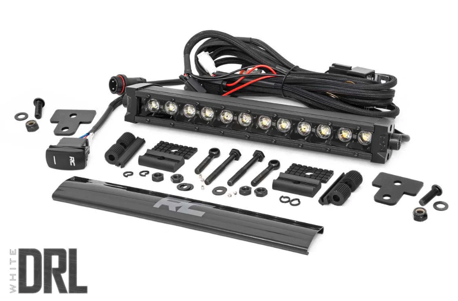Rough Country 12" Single Row LED Light Kit Can-Am Defender HD 8 / HD 9 / HD 10