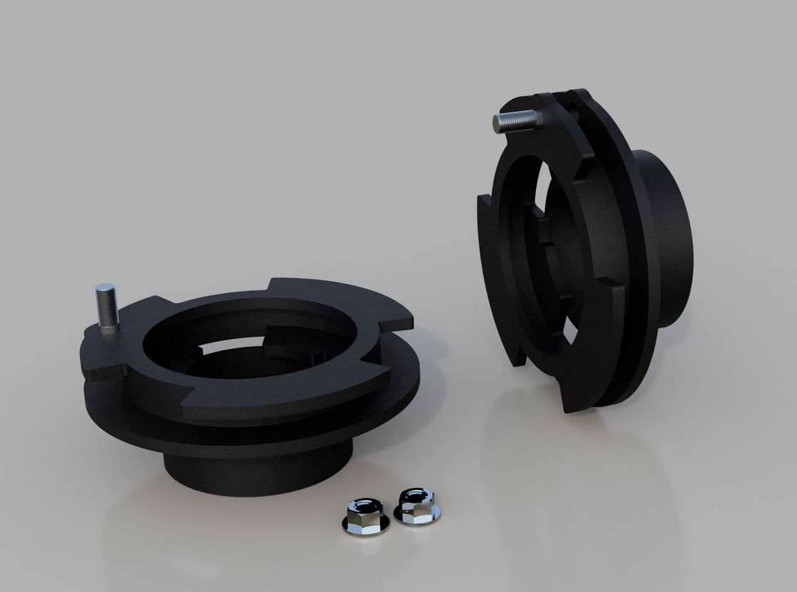 Traxda Leveling Kit 2014-2024 Dodge Ram 2500 4×4/4×2 / 2013-2024 Dodge Ram 3500 - 1" Front