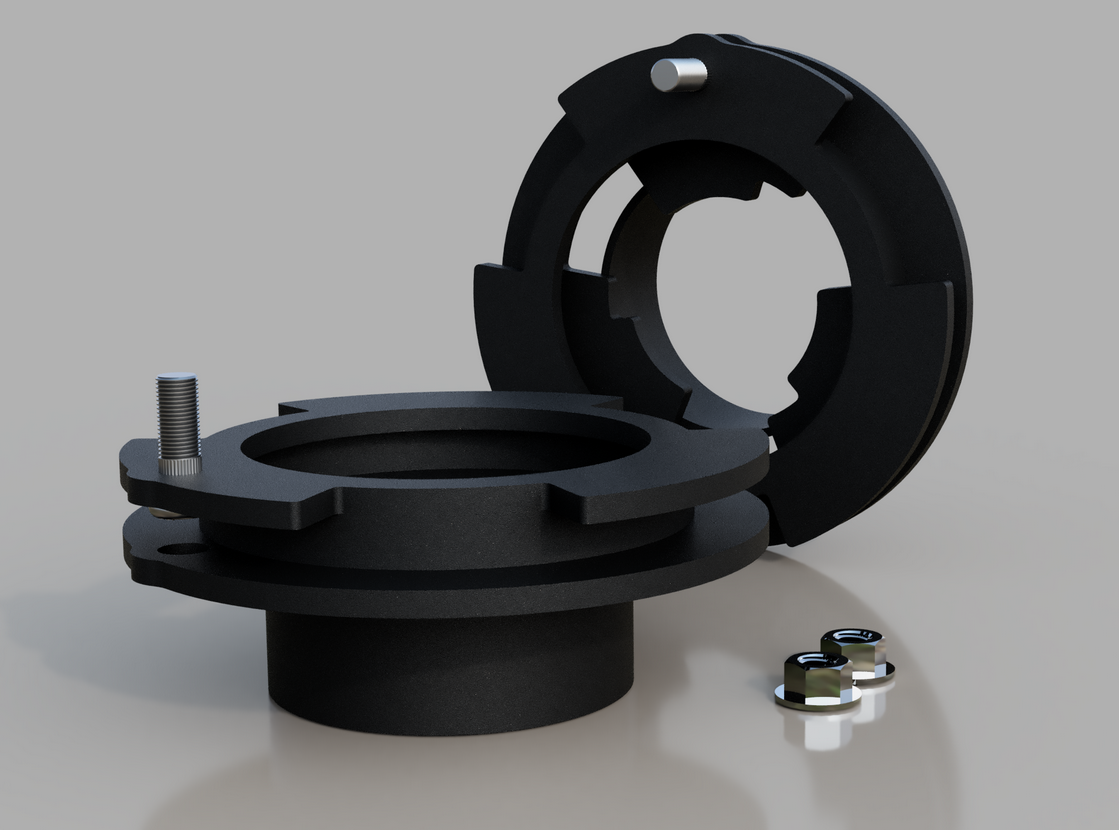 Traxda Leveling Kit 2014-2024 Dodge Ram 2500 4×4/4×2 / 2013-2024 Dodge Ram 3500 - 1" Front