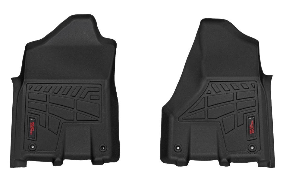 Rough Country Sure-Fit Floor Mats 2019-2026 Ram 2500/3500 2WD/4WD