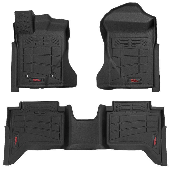 Rough Country Sure-Fit Floor Mats 2024-2026 Ford Ranger (2WD/4WD)
