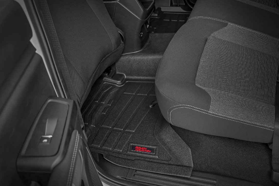 Rough Country Sure-Fit Floor Mats 2024-2026 Ford Ranger (2WD/4WD)