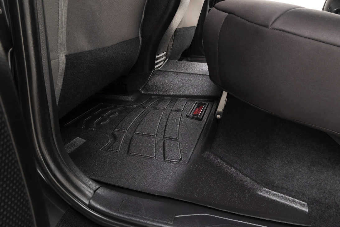 Rough Country Sure-Fit Floor Mats 2016-2023 Toyota Tacoma 2WD/4WD
