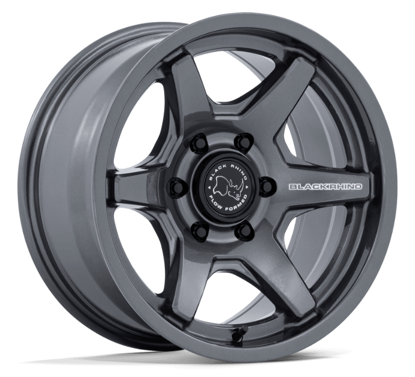 17x8.5 Black Rhino Kuma BR035 Gloss Gunmetal