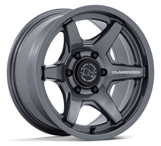 17x8.5 Black Rhino Kuma BR035 Gloss Gunmetal