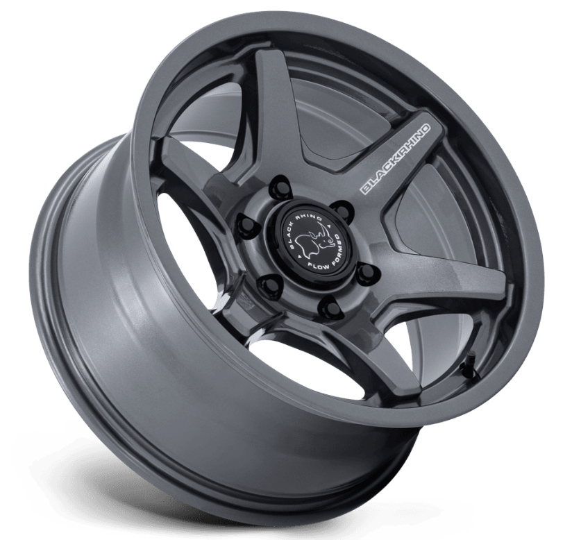 17x8.5 Black Rhino Kuma BR035 Gloss Gunmetal