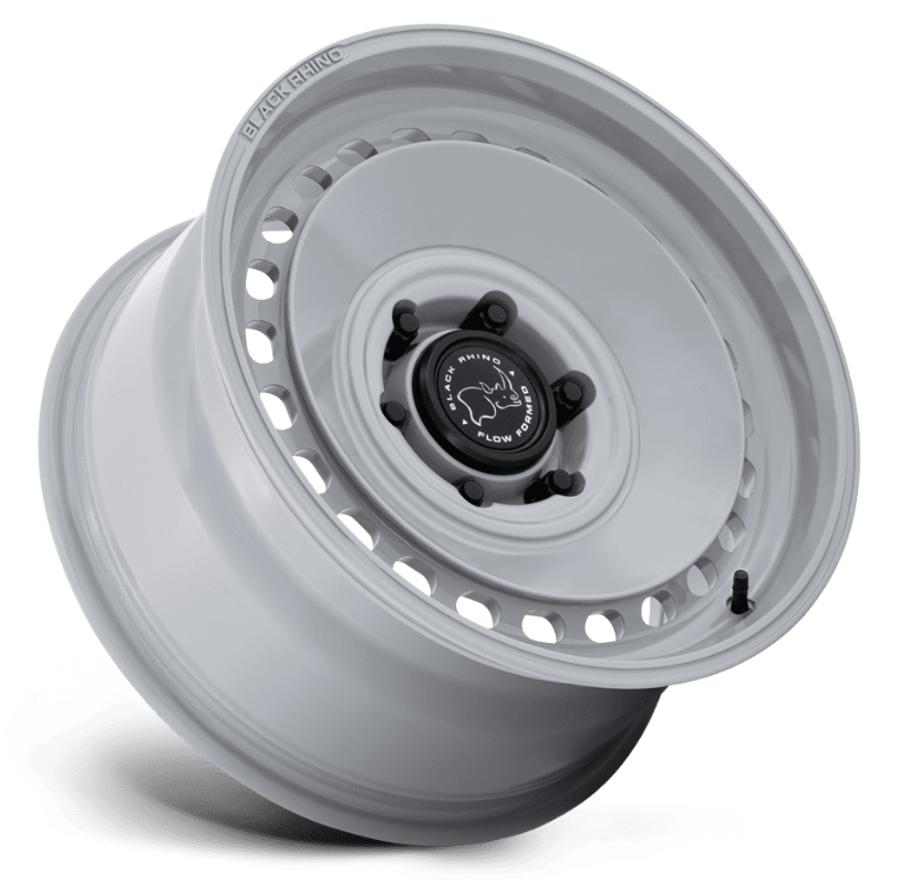 17x8.0 Black Rhino BR036 Basin Grayspace
