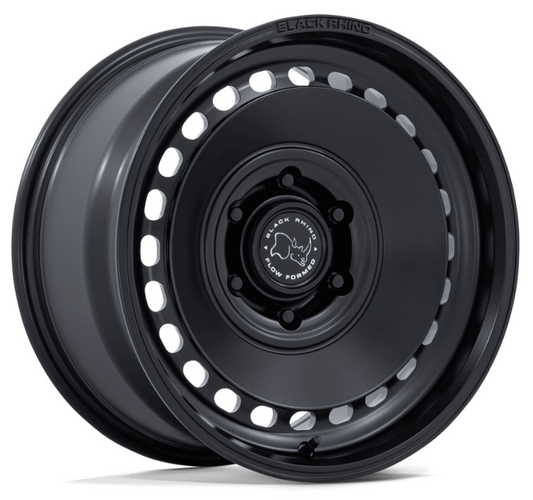 17x8.0 Black Rhino BR036 Basin Matte Black