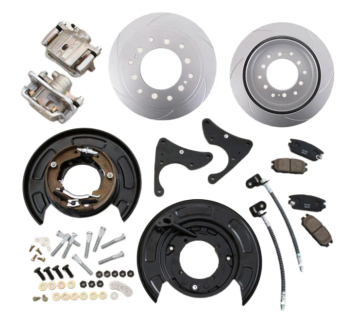 Pedders Rear Disc Brake Conversion Kit 2005-2023 Toyota Tacoma (6 Lug)