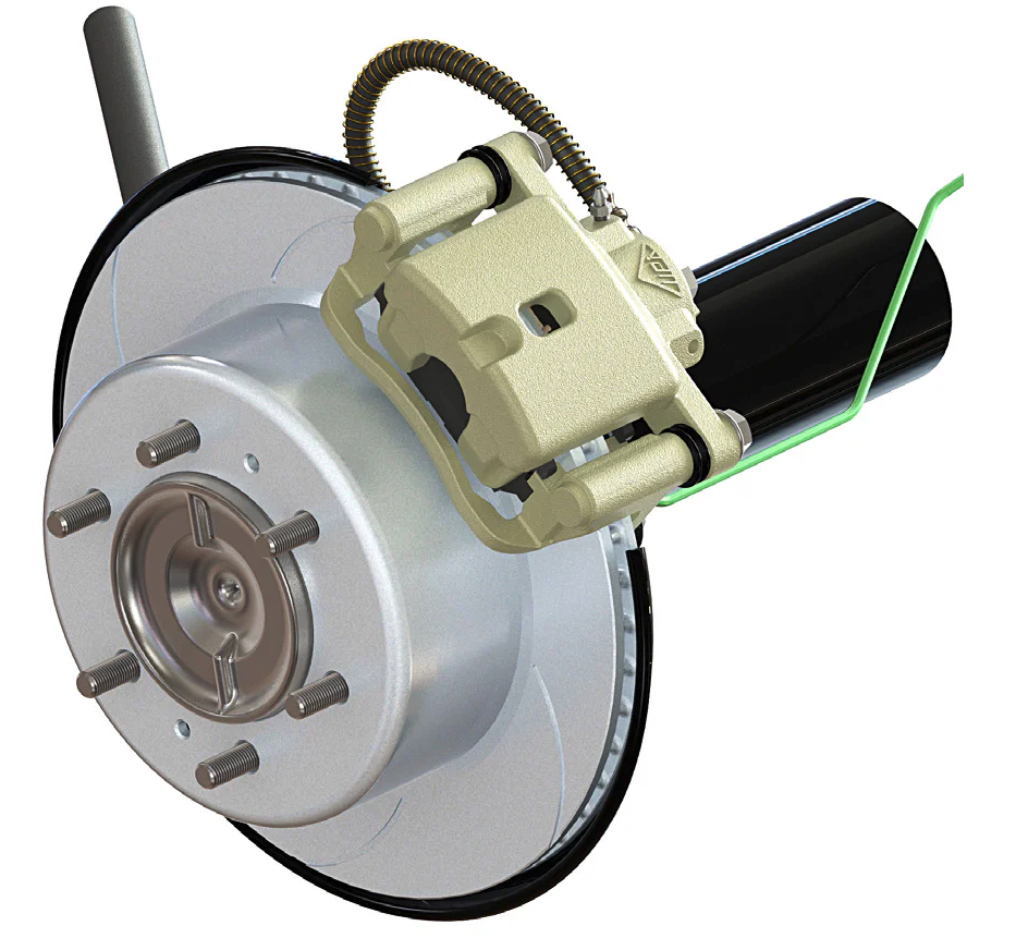 Pedders Rear Disc Brake Conversion Kit 2005-2023 Toyota Tacoma (6 Lug)