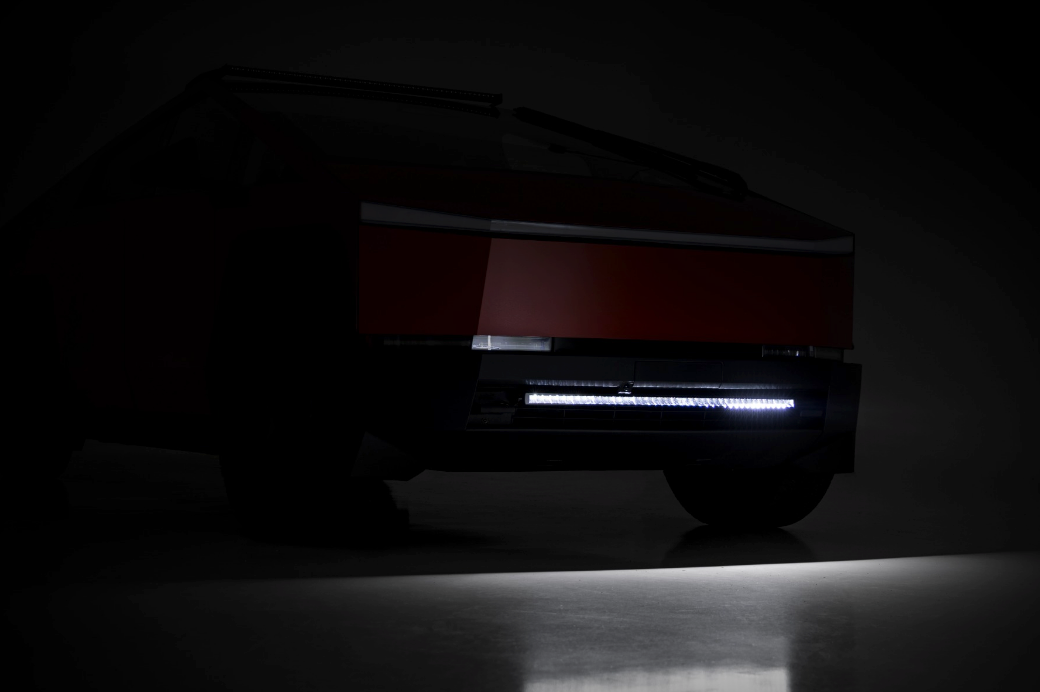 Rough Country 40-Inch LED Light Kit Bumper Mount | 2024-2026 Tesla Cybertruck 4WD