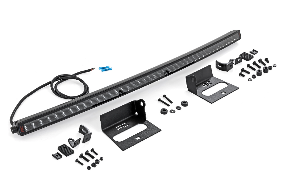 Rough Country 40-Inch LED Light Kit Bumper Mount | 2024-2026 Tesla Cybertruck 4WD