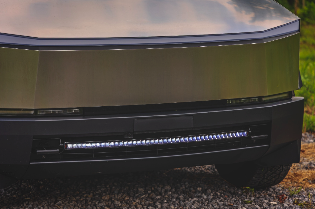 Rough Country 40-Inch LED Light Kit Bumper Mount | 2024-2026 Tesla Cybertruck 4WD