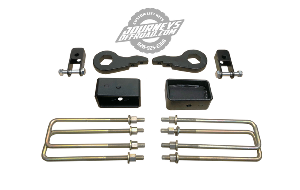 Journeys Offroad 3-3" Lift Kit 2003-2014 Chevy Express & GMC Savana AWD 1500