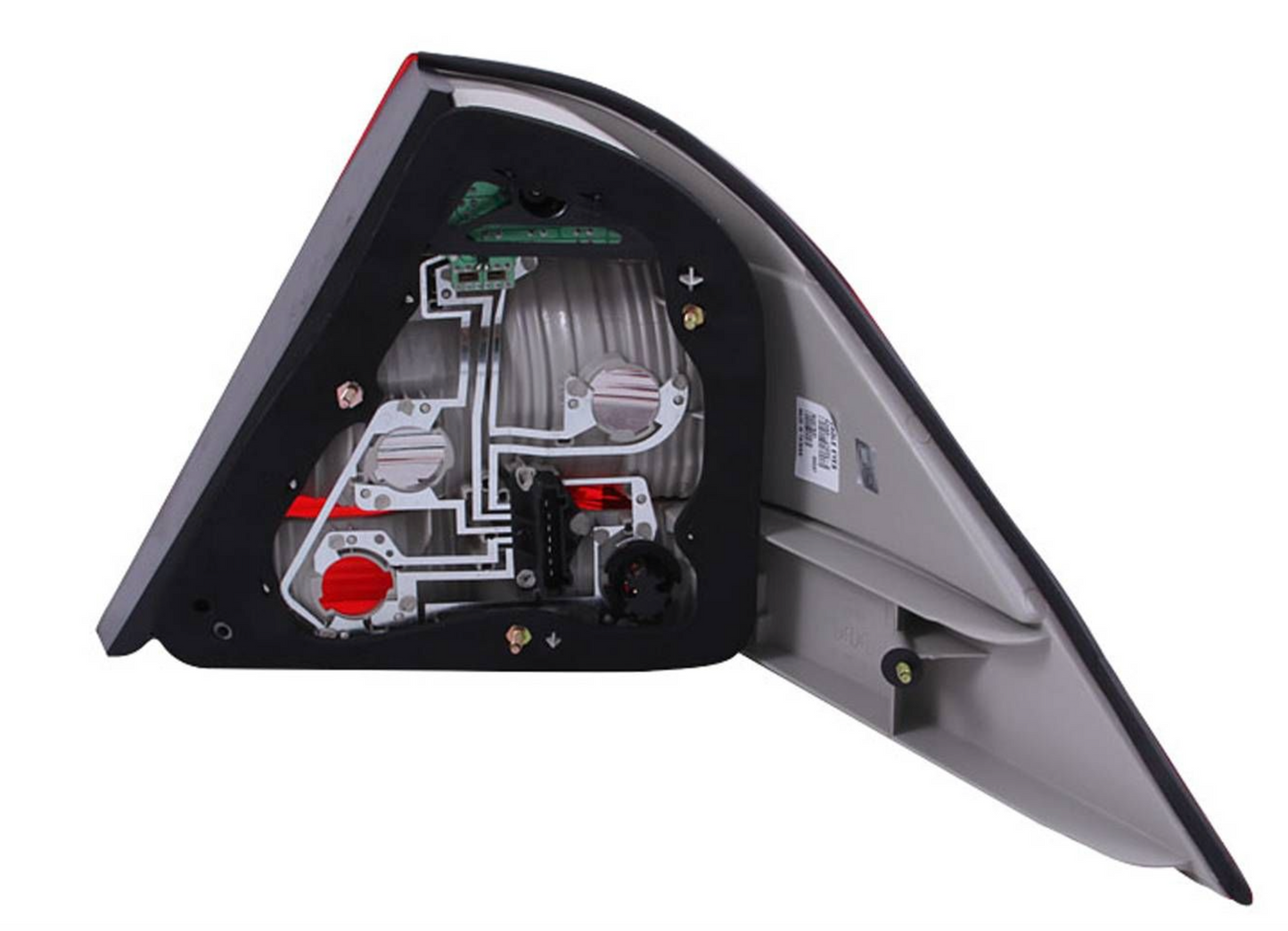 2000-2005 Mercedes Benz S Class W220 S430/S450/S500/S550/S600/S55 AMG LED Tail Lights Chrome Red/Smoke Lens