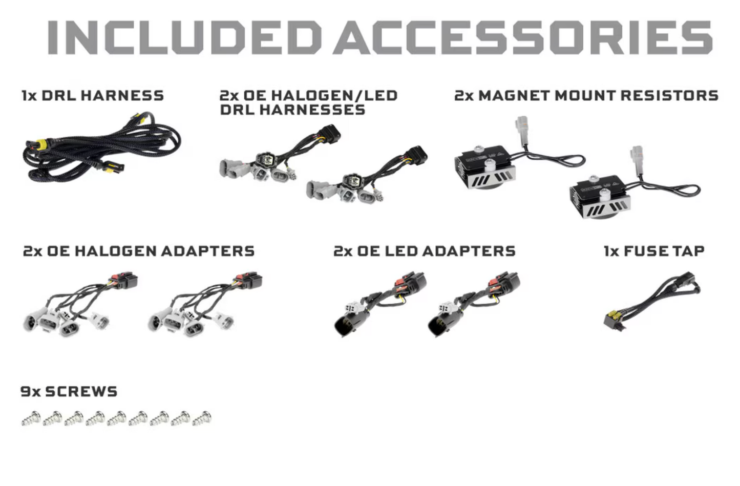 Morimoto 2016-2023 Toyota Tacoma XB Evo Hybrid LED Headlights