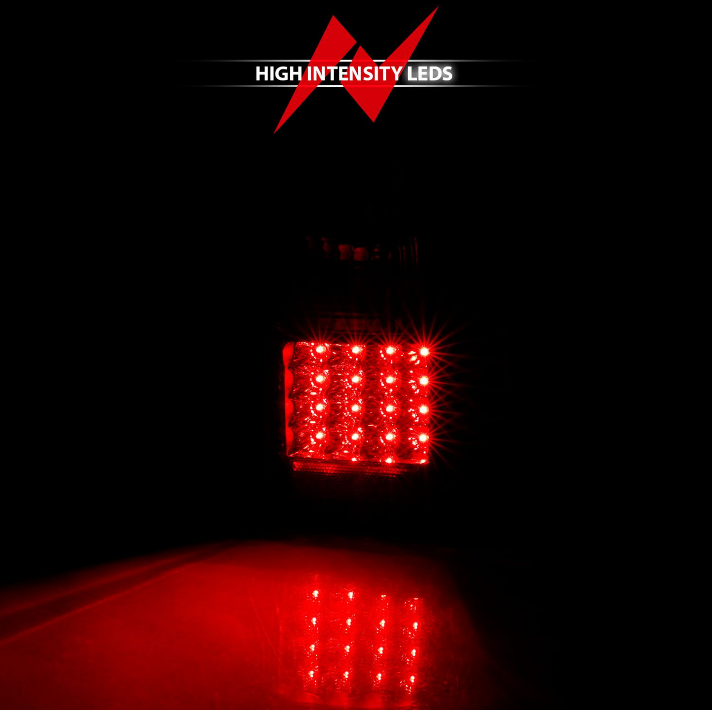 Anzo 2001-2002 Toyota 4Runner LED Tail Lights Black