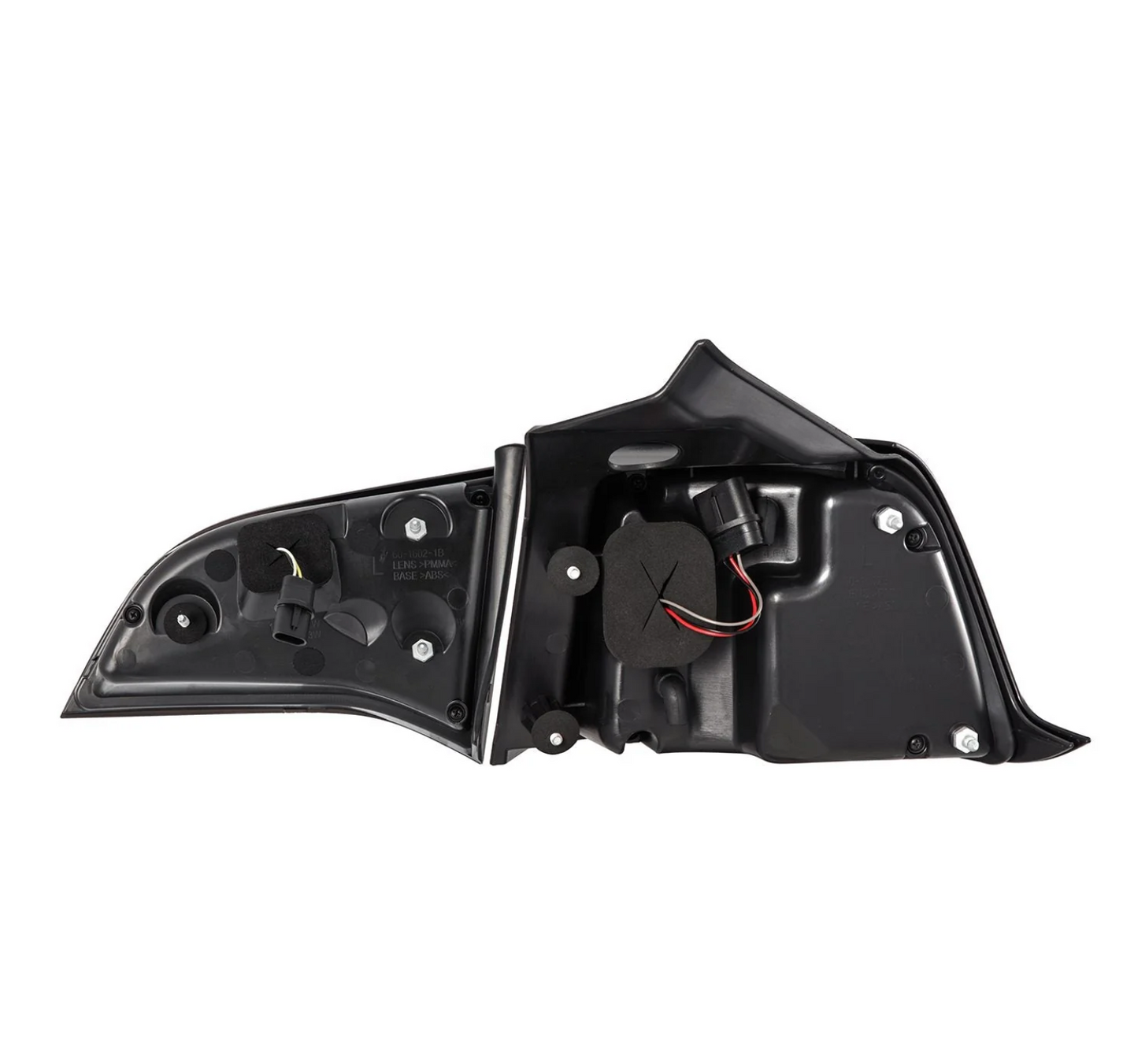 AlphaRex 2020-2024 Tesla Model Y / 2022-2023 Model 3 (With Stock Amber Turn Signal) PRO-Series LED Tail Lights Jet Black