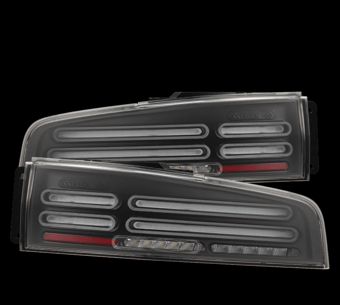 AlphaRex 2023-2025 Nissan Z Quad-Loop Style NOVA-Series Prismatic LED Tail Lights