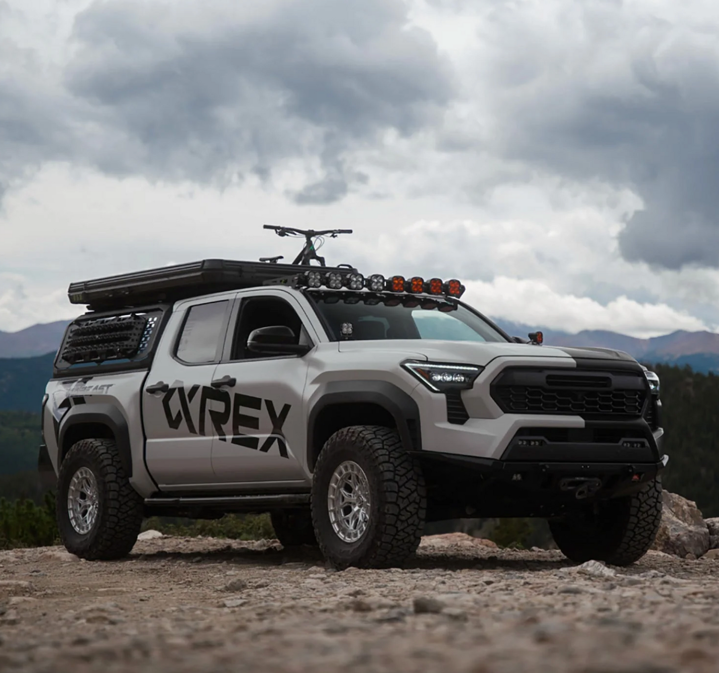 AlphaRex 2024-2025 Toyota Tacoma / 2025-up 4Runner NOVA-Series LED Projector Headlights Alpha-Black