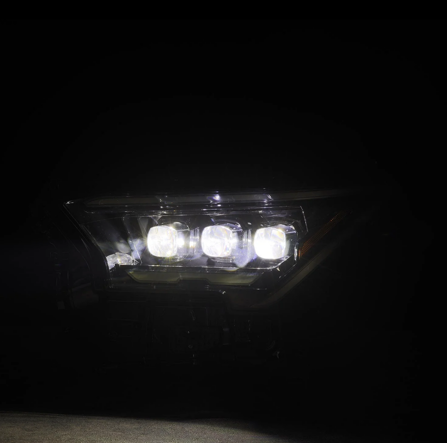 AlphaRex 2024-2025 Toyota Tacoma / 2025-up 4Runner NOVA-Series LED Projector Headlights Alpha-Black