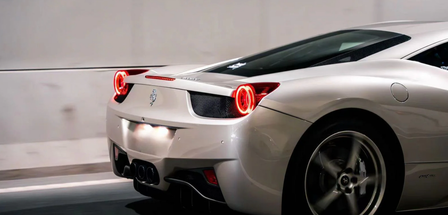 AlphaRex 2010-2015 Ferrari 458 NOVA-Series Prismatic LED Tail Lights