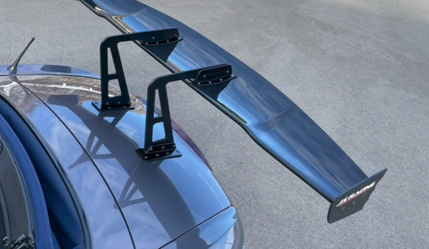 J’s Racing Dry carbon Swan-neck GT wing for S2000