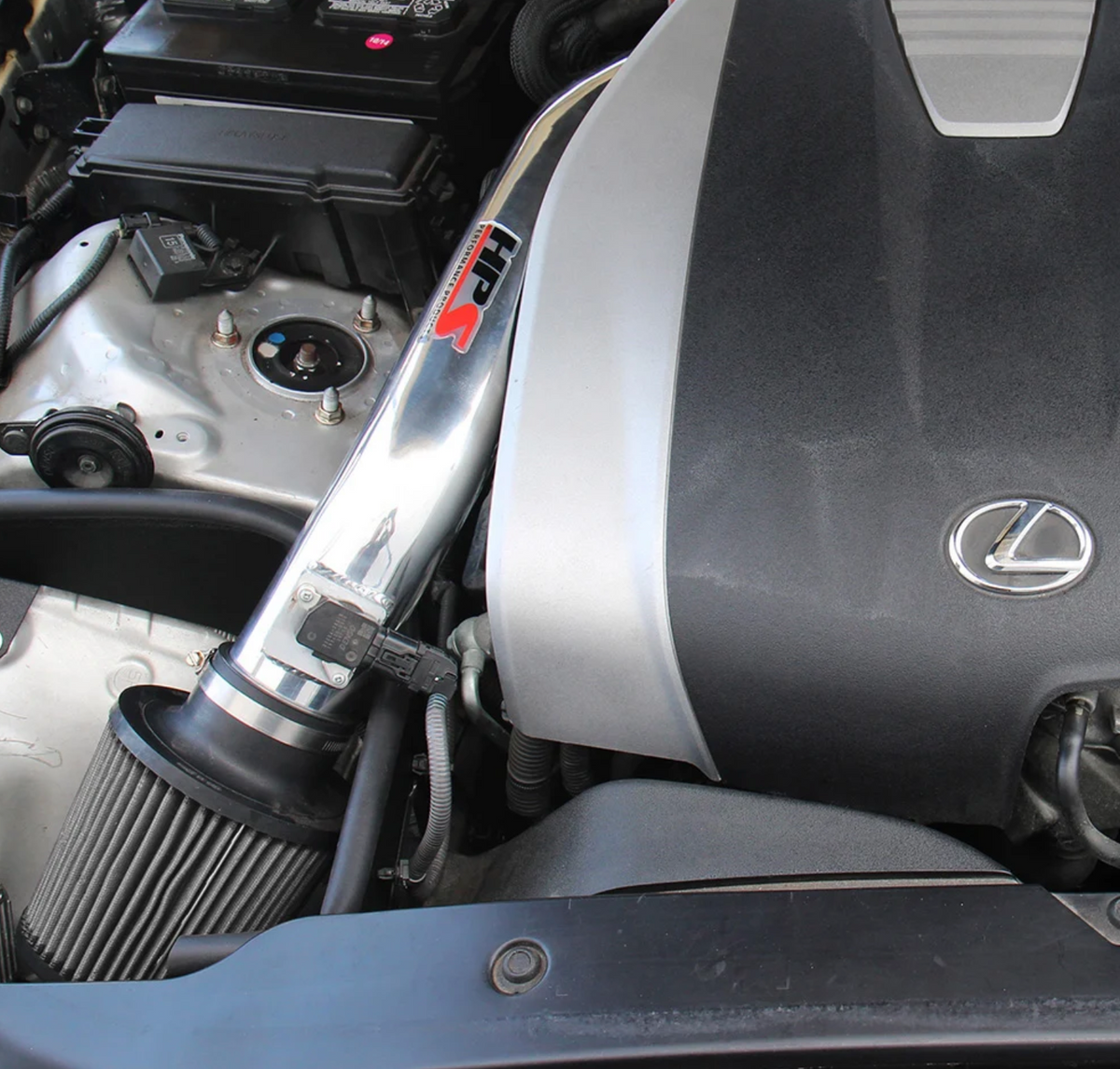 HPS Performance Air Intake Kit 2016-2020 Lexus IS300 (3.5L V6) Includes Heat Shield, 827-623