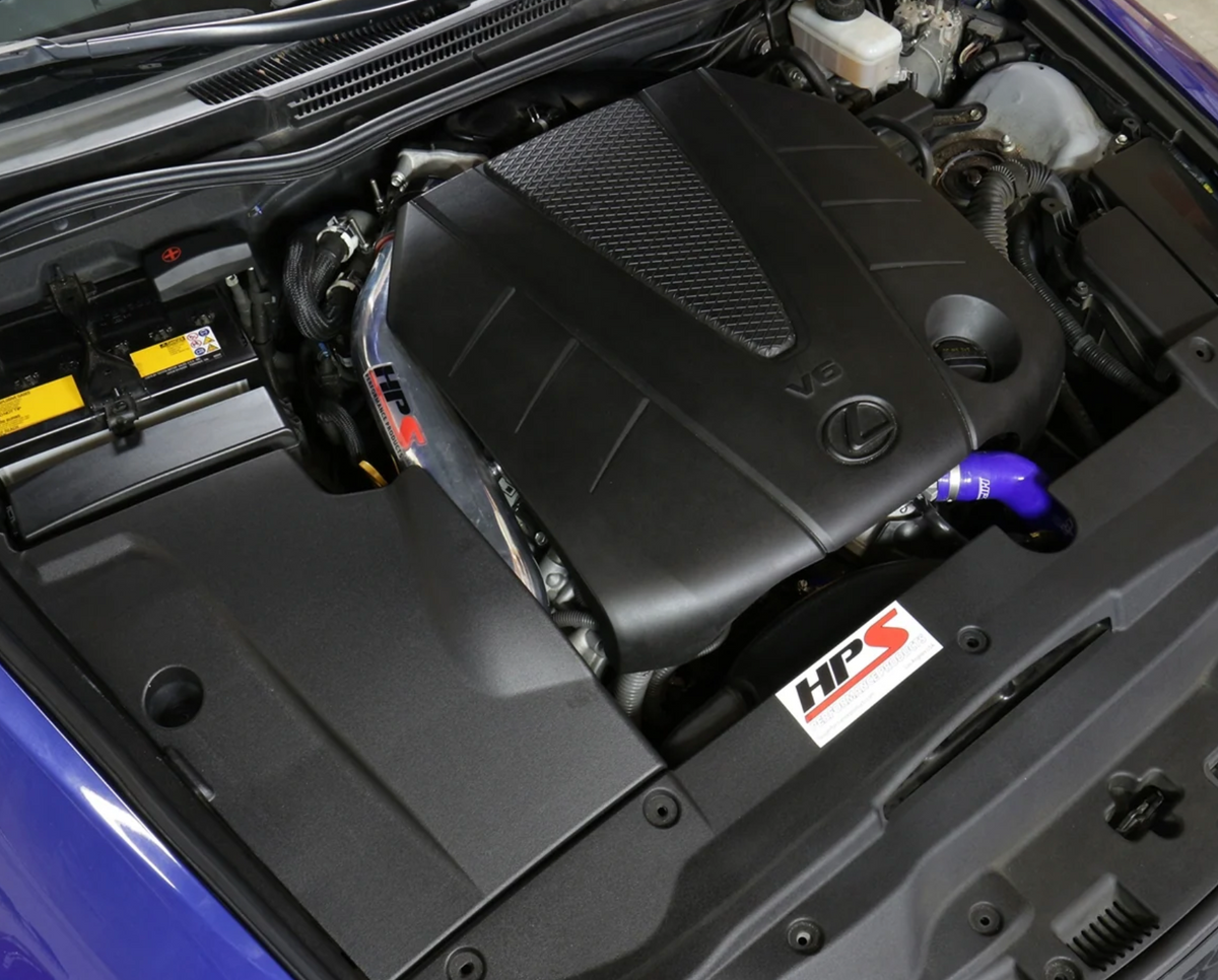 HPS Performance Air Intake Kit 2016-2020 Lexus IS300 (3.5L V6) Includes Heat Shield, 827-623