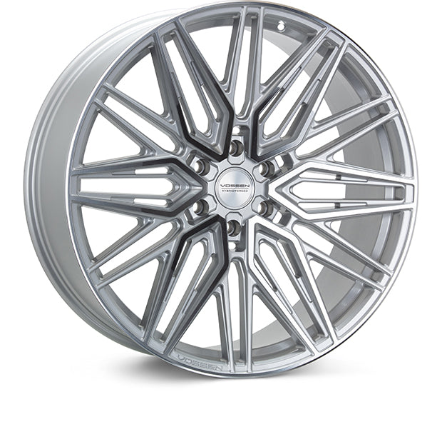 24x10 Vossen HF6-5 / Silver Polished