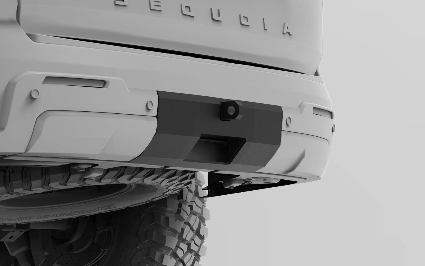 2023-Current Toyota Sequoia Rear Recovery Point/Hybrid Bumper