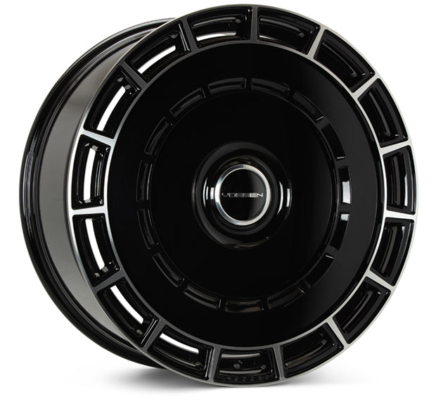 24x10 Vossen HF-9 / Gloss Black Polished