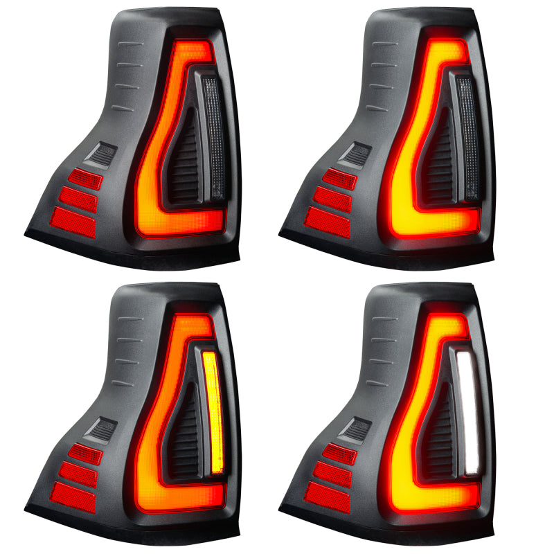 Oracle Flush Lensless LED Tail Lights 2010-2023 Lexus GX460 and Toyota Prado