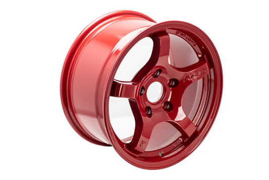 15x8.0 Gram Lights 57CR +35 4-114.3 Milano Red