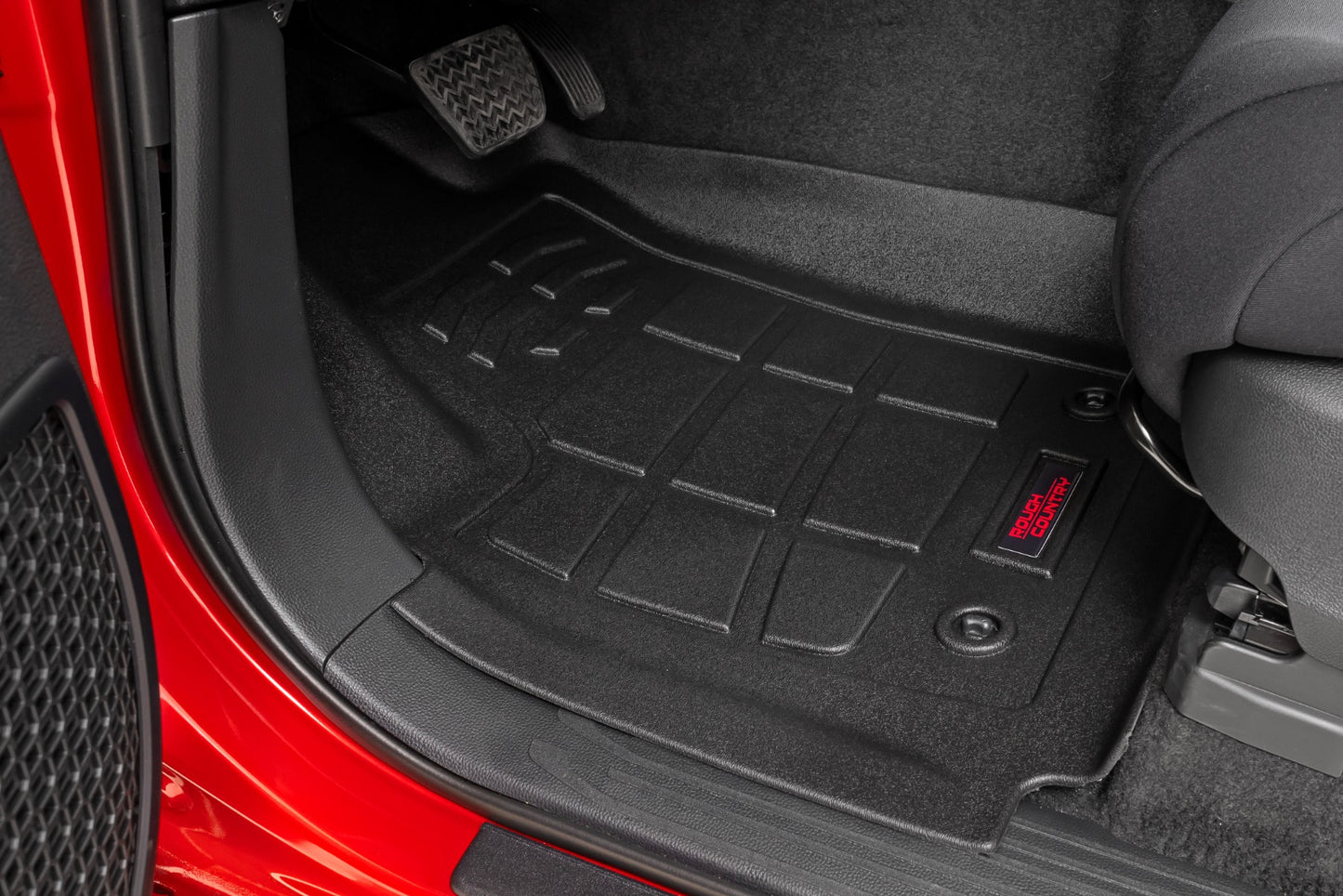 Rough Country Sure-Fit Floor Mats 2024-2026 Toyota Tacoma TRD PRO