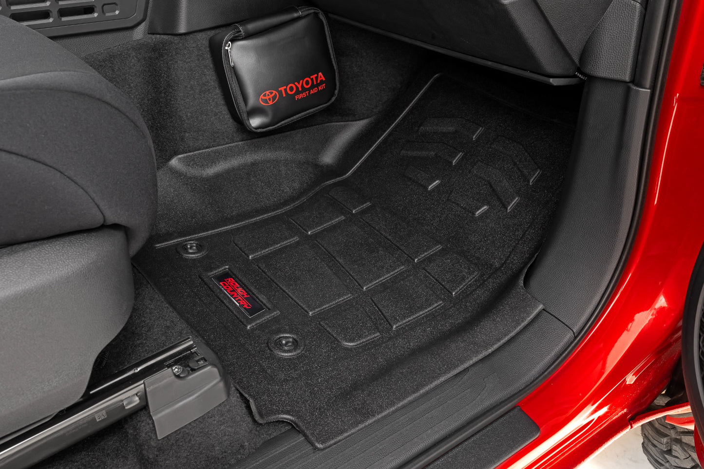 Rough Country Sure-Fit Floor Mats 2024-2026 Toyota Tacoma TRD PRO