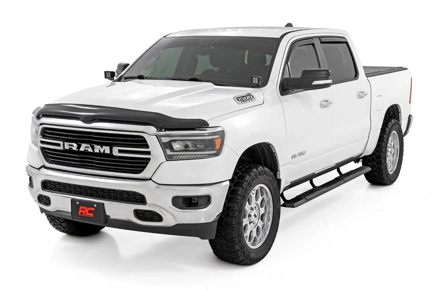 Rough Country TR2 Running Boards 2019-2026 Ram 1500 / 2021-2024 1500 TRX