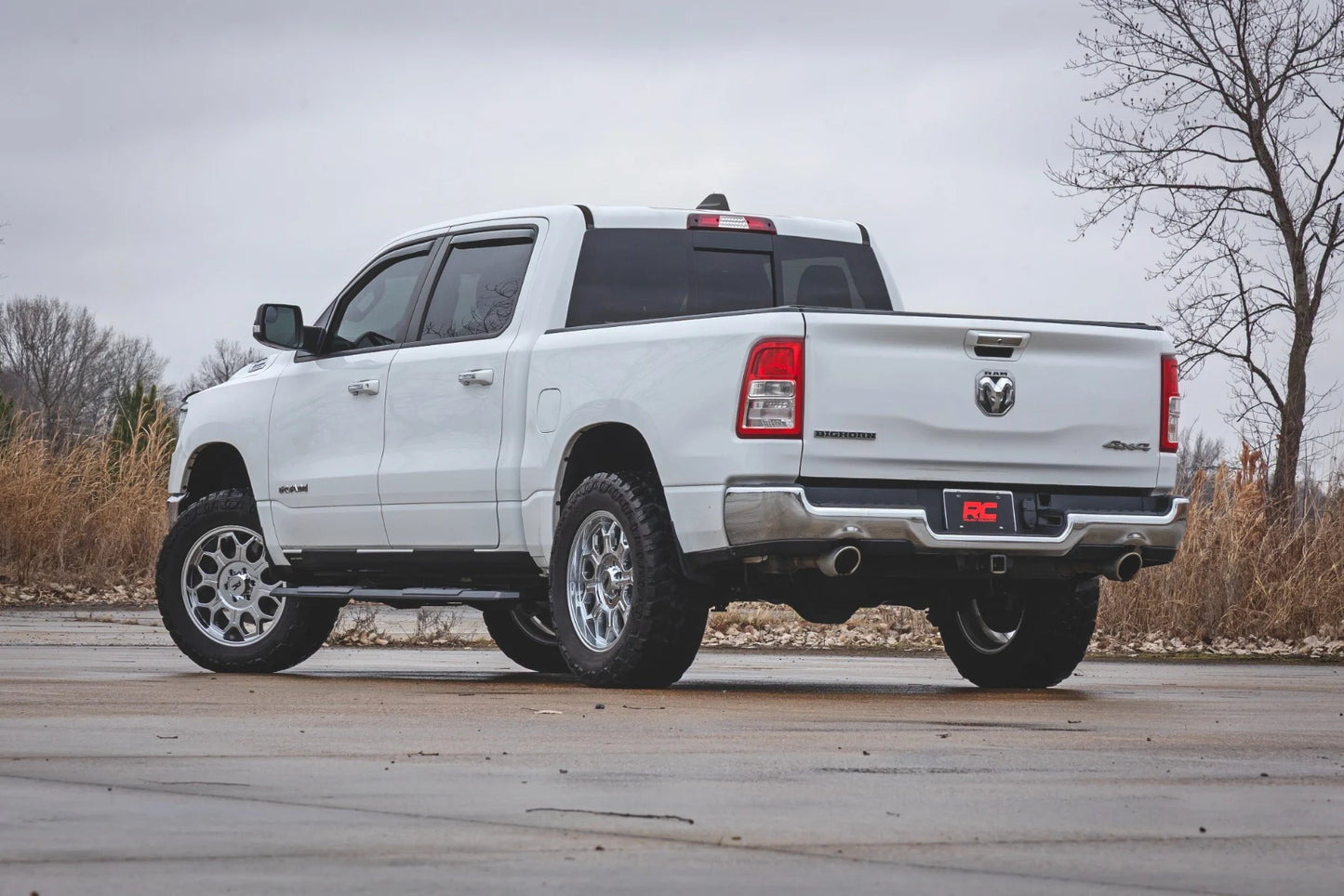 Rough Country TR2 Running Boards 2019-2026 Ram 1500 / 2021-2024 1500 TRX