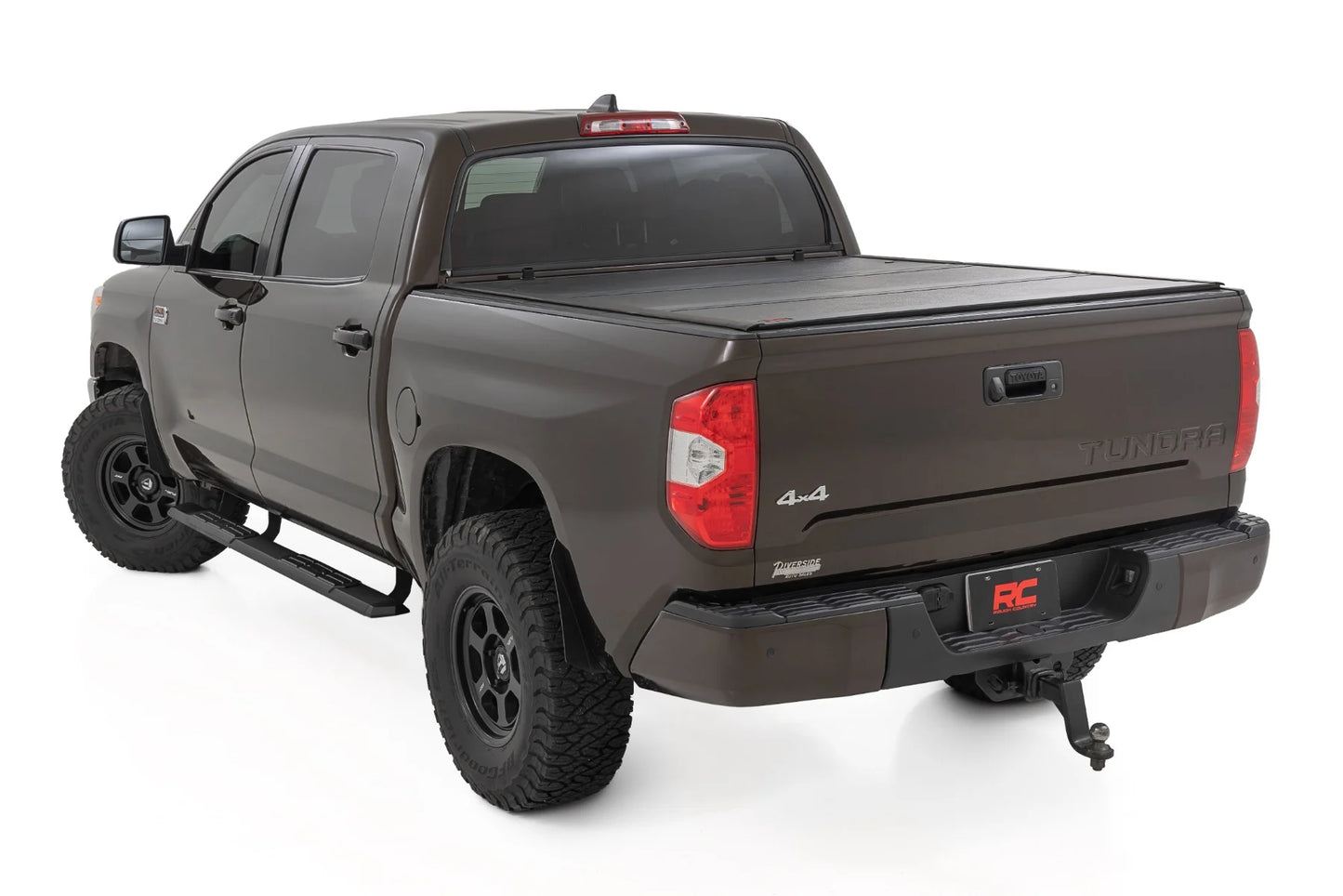 Rough Country TR2 Running Boards 2007-2021 Toyota Tundra CrewMax 2WD/4WD