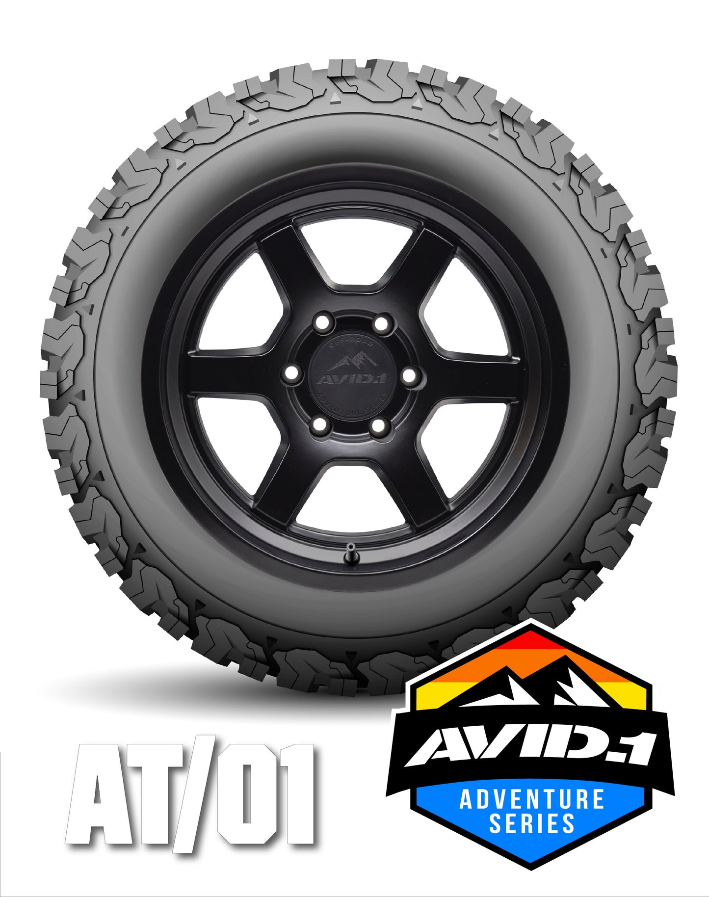 17" AVID.1 Off Road AT01 Matte Black