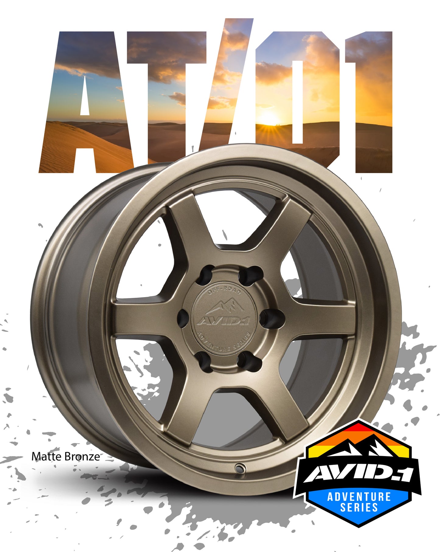 17" AVID.1 Off Road AT01 Matte Bronze