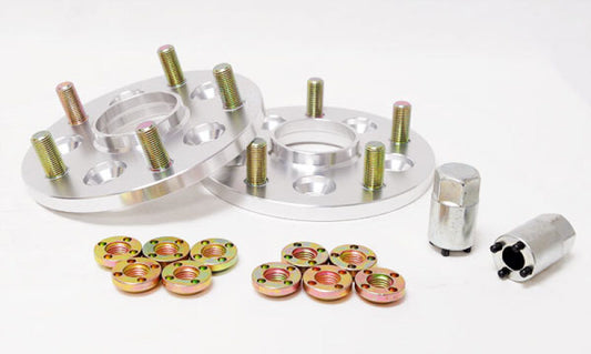 Project Kics 12x1.5 4x100 to 4x114.3 Wide Tread Spacers - 15MM