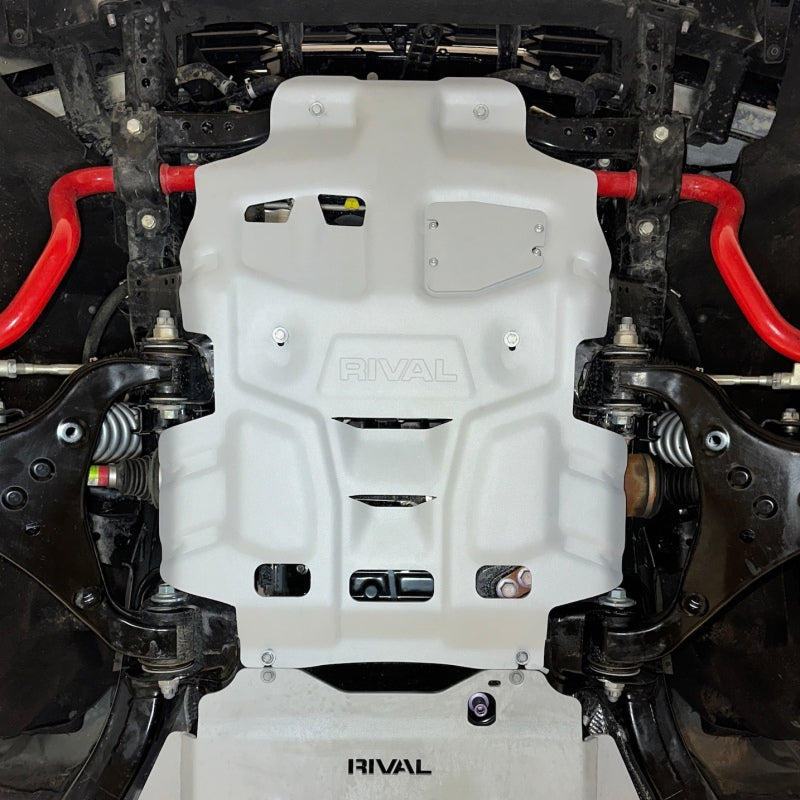 RIVAL Aluminum Engine Skid Plate 2021-2026 Toyota Tundra | 2022-2026 Toyota Sequoia