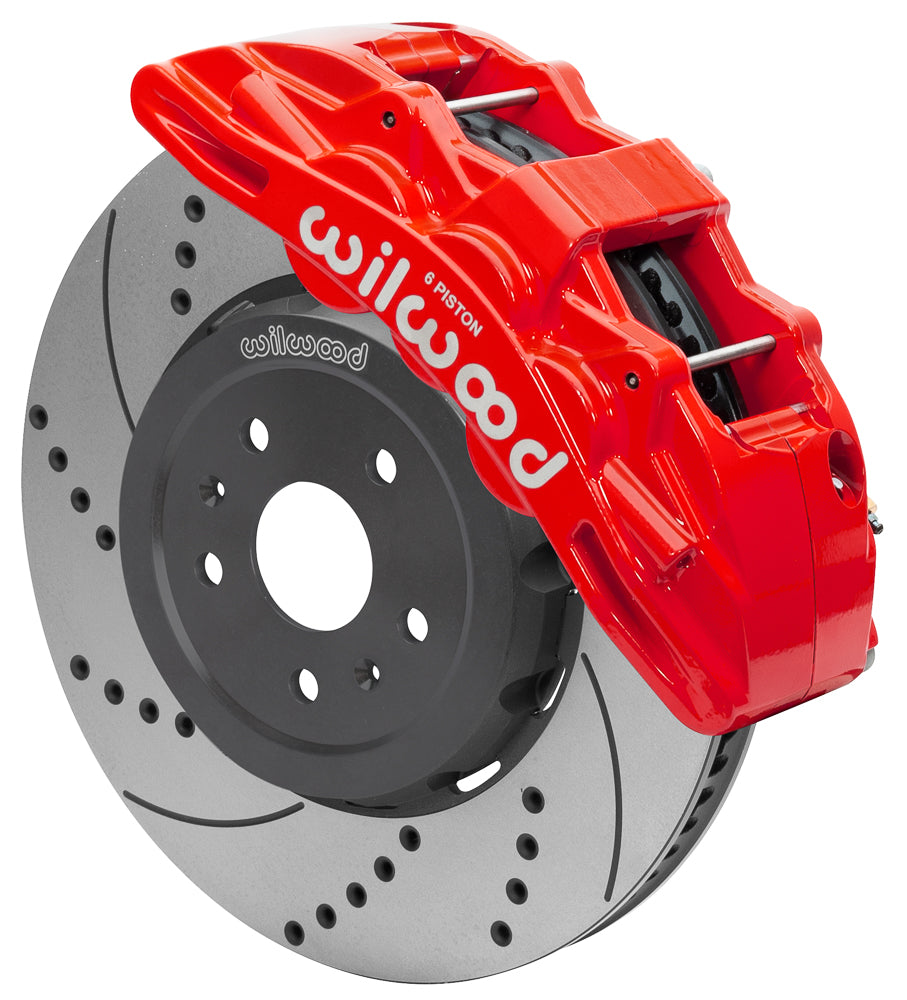 Wilwood SX6R Big Brake Kits Front 2020-2023 Chevy Corvette C8 (SRP Drilled & Slotted 15.00" Rotor)