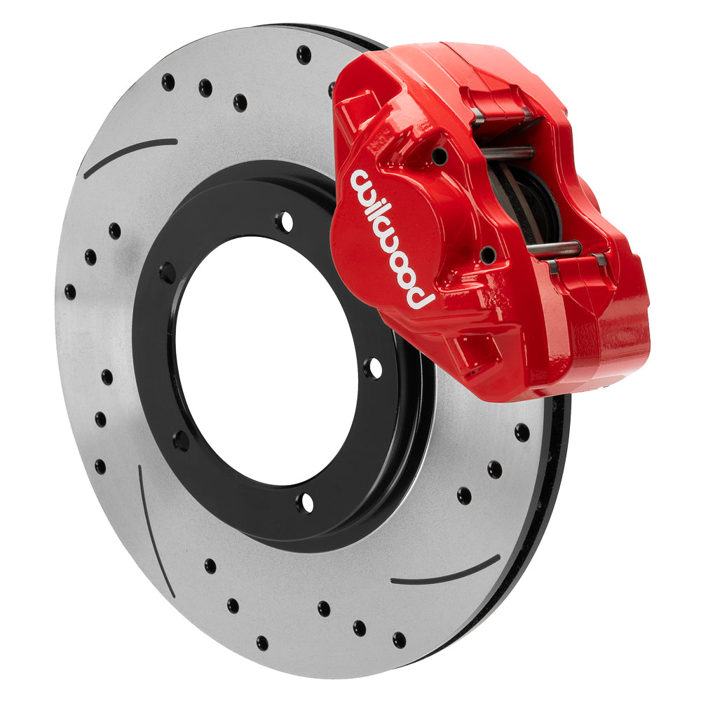 Wilwood D31 OE Replacement Front Brake Kits 1969-1974 Porsche 911 Base Model 3.00 MT (SRP Drilled/Slotted 11.10" Rotor)