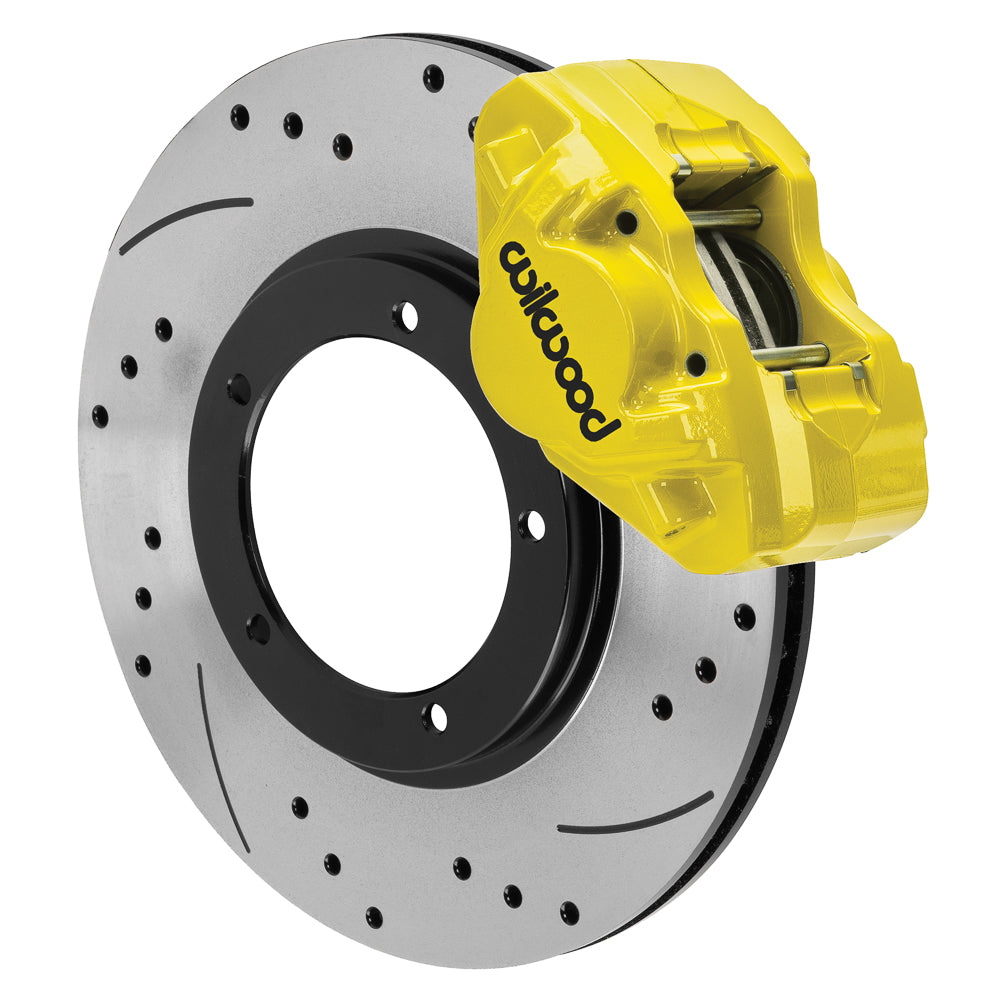 Wilwood D31 OE Replacement Front Brake Kits 1969-1974 Porsche 911 Base Model 3.00 MT (SRP Drilled/Slotted 11.10" Rotor)